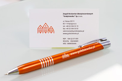 Zespol Brokerow Ubezpieczeniowych ,,Golebiewska” – Broker Ubezpieczeniowy – Bydgoszcz